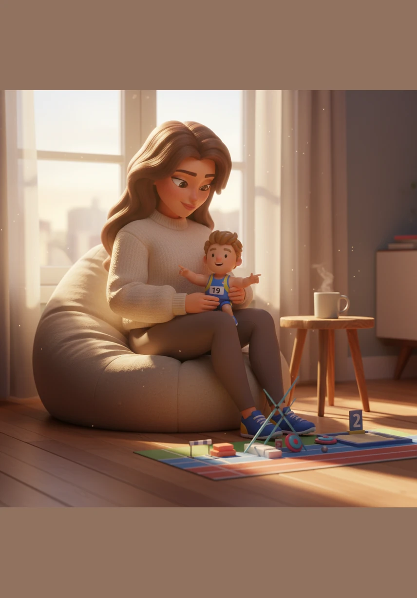 There is a subtle ache in my muscles that is different from the usual soreness after a pole vaulting session. It is a soft, humming reminder of last night—of the way everything changed and the beautiful vulnerability of finally letting him in.