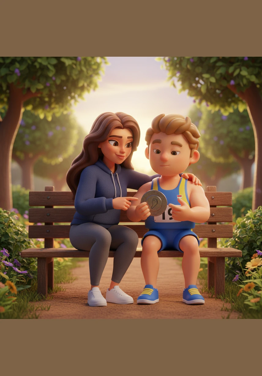 Bence shifts, his breath hitching for a second before he pulls me closer with a sleepy, instinctive strength. He doesn't wake up yet, but the way he claims his space beside me feels both protective and subtly dominant, making my heart skip.