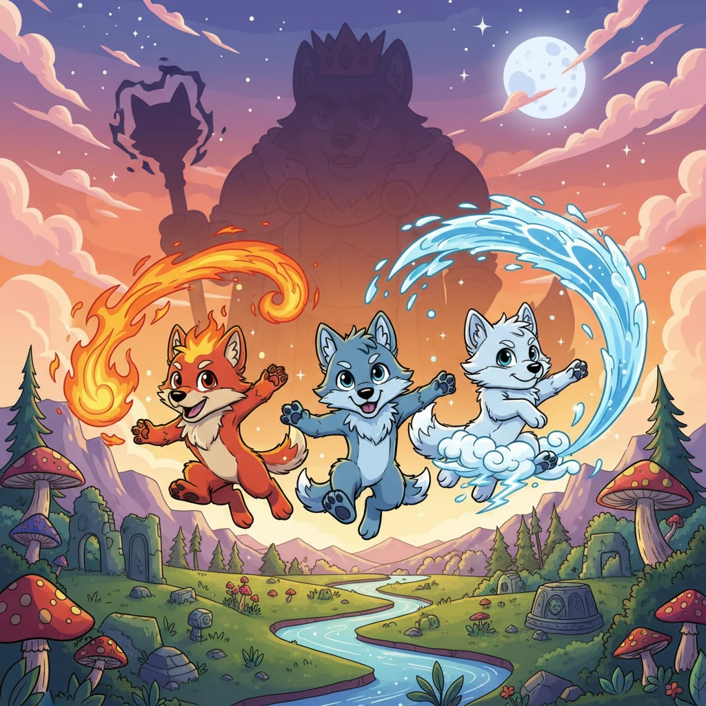 The Whispering Paw Prophecy - Adventure stories