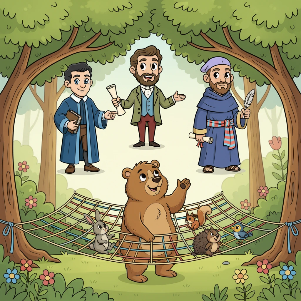 The "Rainy Day Fund" and the "Helping Paw Program" begin to work together, like two strong branches of the same tree. They form a robust safety net, catching every animal in the forest who might stumble. Barnaby sees how these combined efforts create a more comprehensive and caring community.