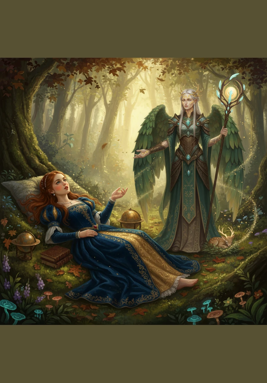 Elara woke in the forest clearing as the last of the pink petals vanished into the gentle morning breeze. In her hand, she held the silver seed, a silent promise that the magic of the veil would continue to bloom in her heart and her own garden forever.