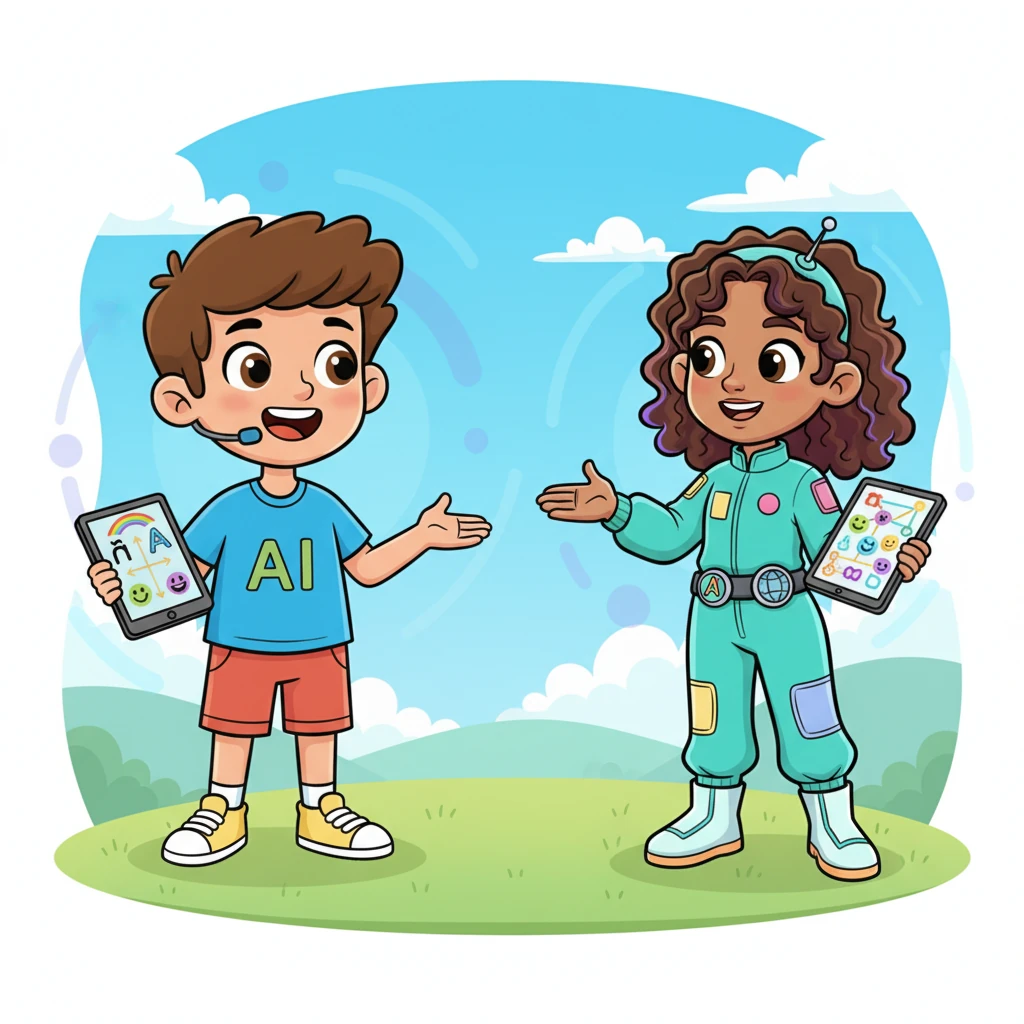 Soon Leo chatted, bold and free, with friends from lands across the sea. His words flowed easy, dual streams, living out his bilingual dreams. He was proudly speaking with a new friend.