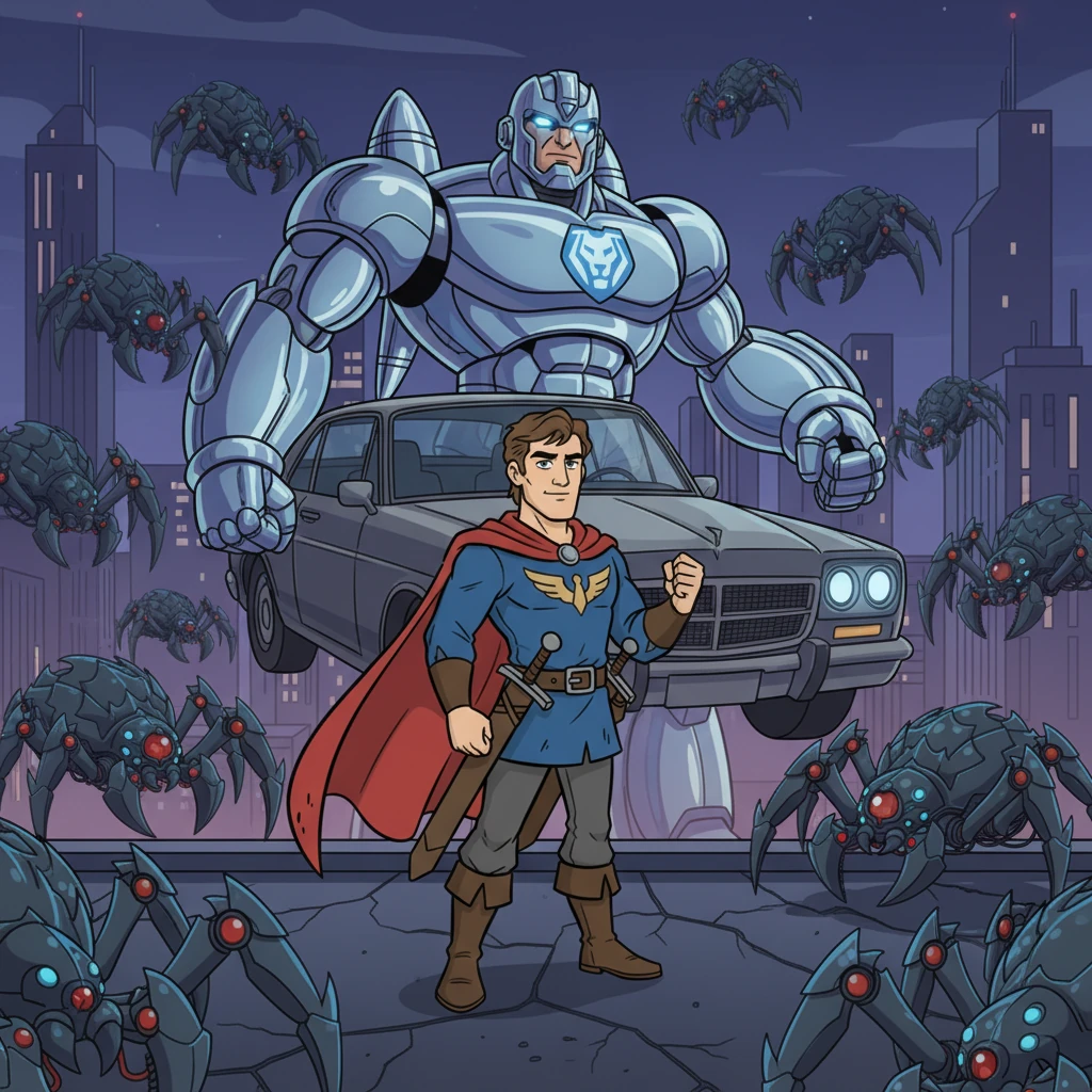 The Chrome Guardian - adventure