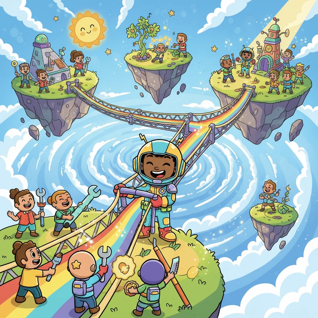 Kito and the Grand Unity Sky-Path - 冒险故事