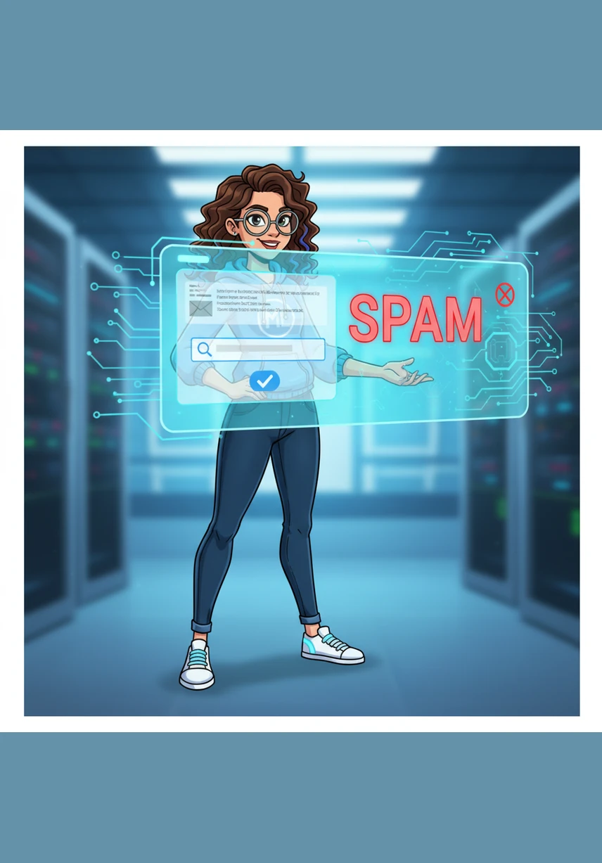 Aria designs a sleek and user-friendly interface where anyone can paste the text of an email to test its legitimacy. With a simple button click, the backend processes the input and delivers an instant prediction: 'Spam' or 'Not Spam.' This bridge between complex code and human interaction makes the power of machine learning accessible to everyone.