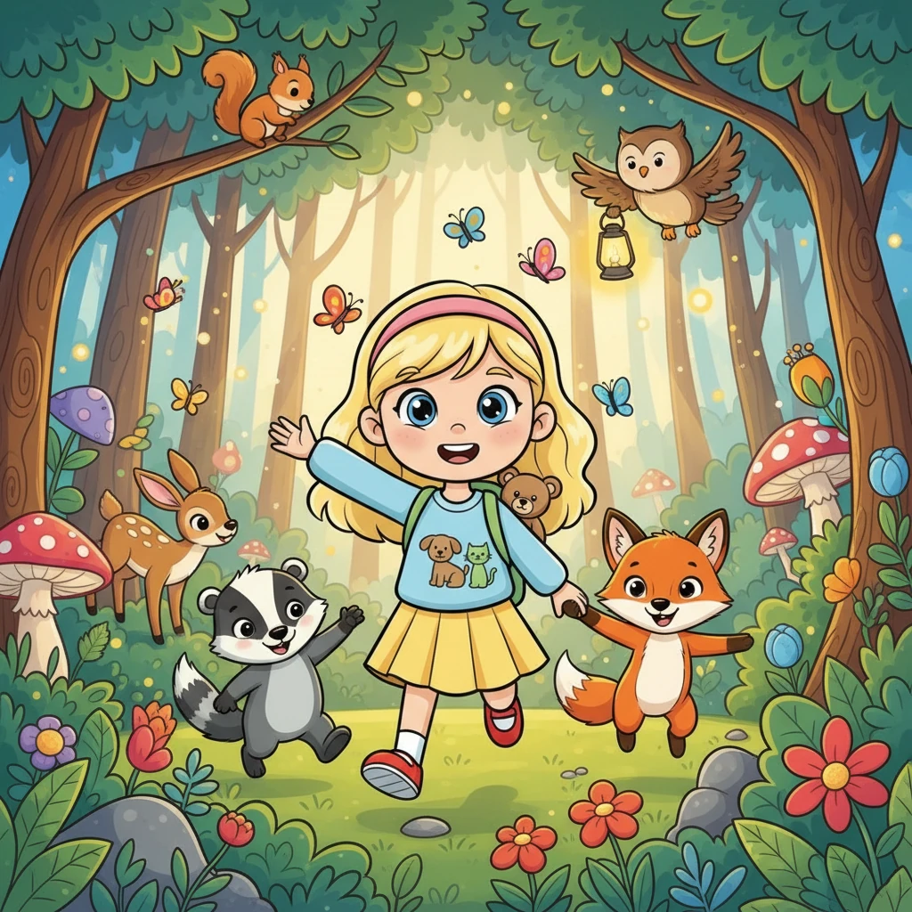 Kelly und ihre tierischen Freunde