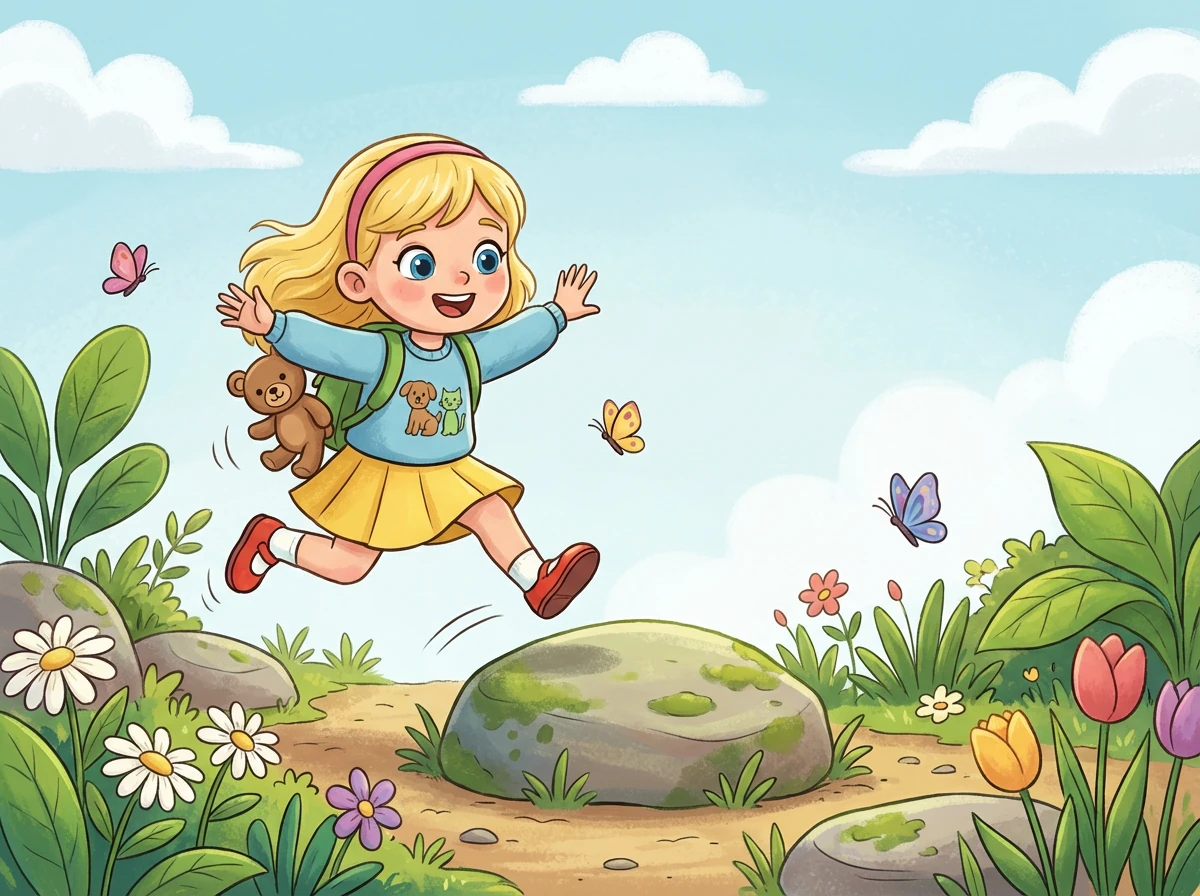 Minka wurde Kellys bester Freund. Sie spielten den ganzen Tag zusammen im Garten.