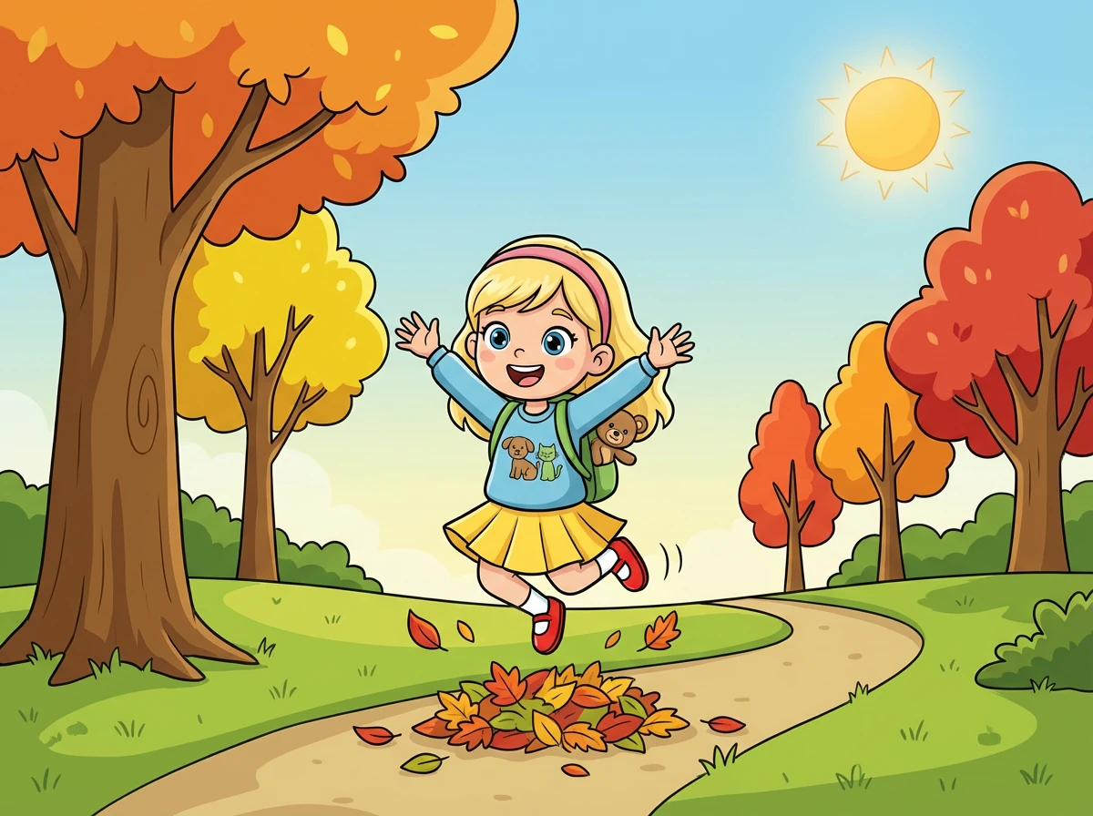 Kelly wusste, dass alle Tiere Freunde sind und dass man sie beschützen muss. Sie war glücklich, so viele tierische Freunde zu haben.