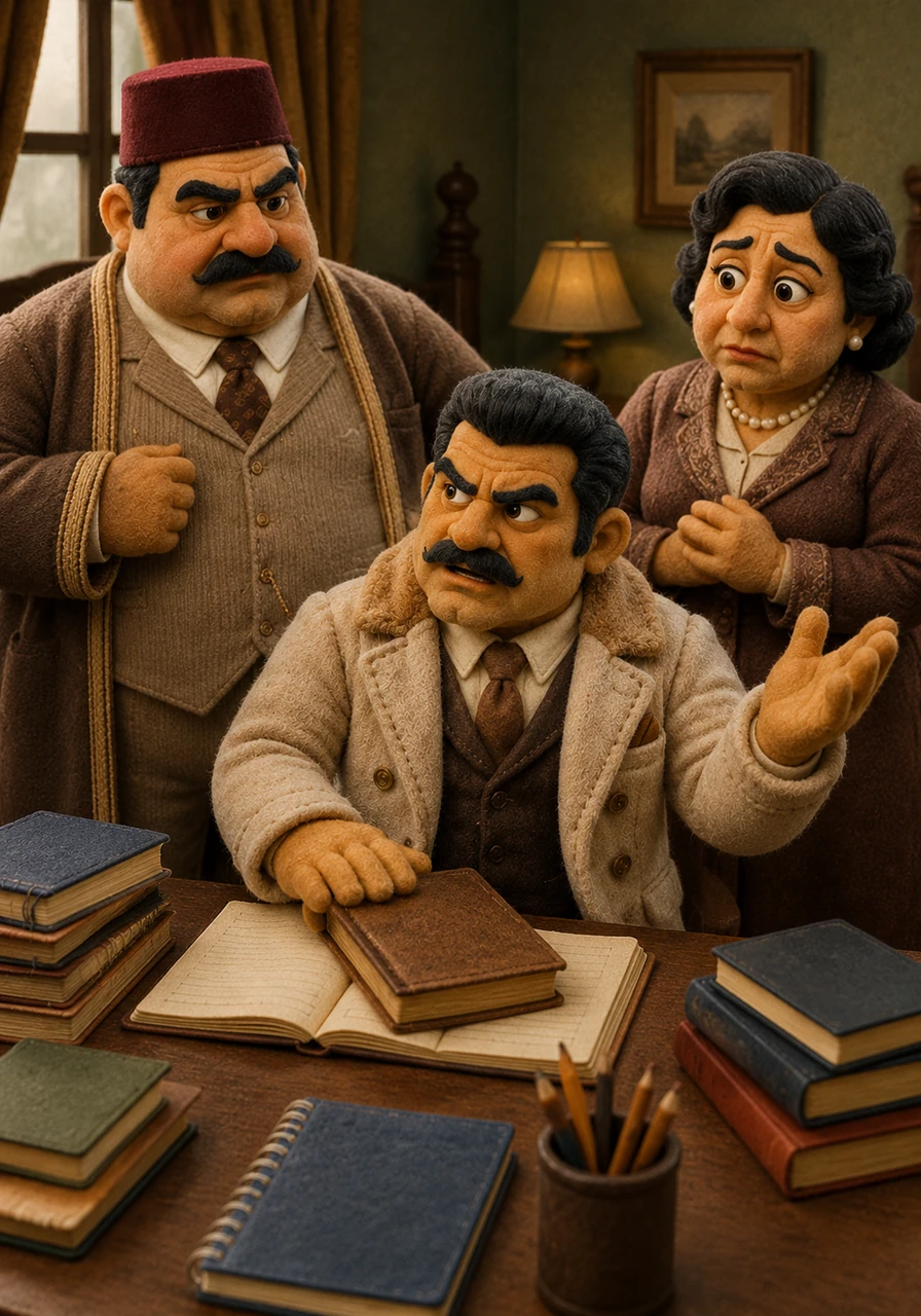 يجلس صبري في غرفته المريحة محاطاً بالدفاتر والكتب المدرسية، لكنه يغلق كتابه بملل واضح ويعلن لعائلته رغبته في ترك الدراسة مبكراً. لم تكن طموحاته تتسع لصفوف الدراسة، بل كانت روحه تتوق إلى الشارع العاصف حيث تُصنع القوة الحقيقية.