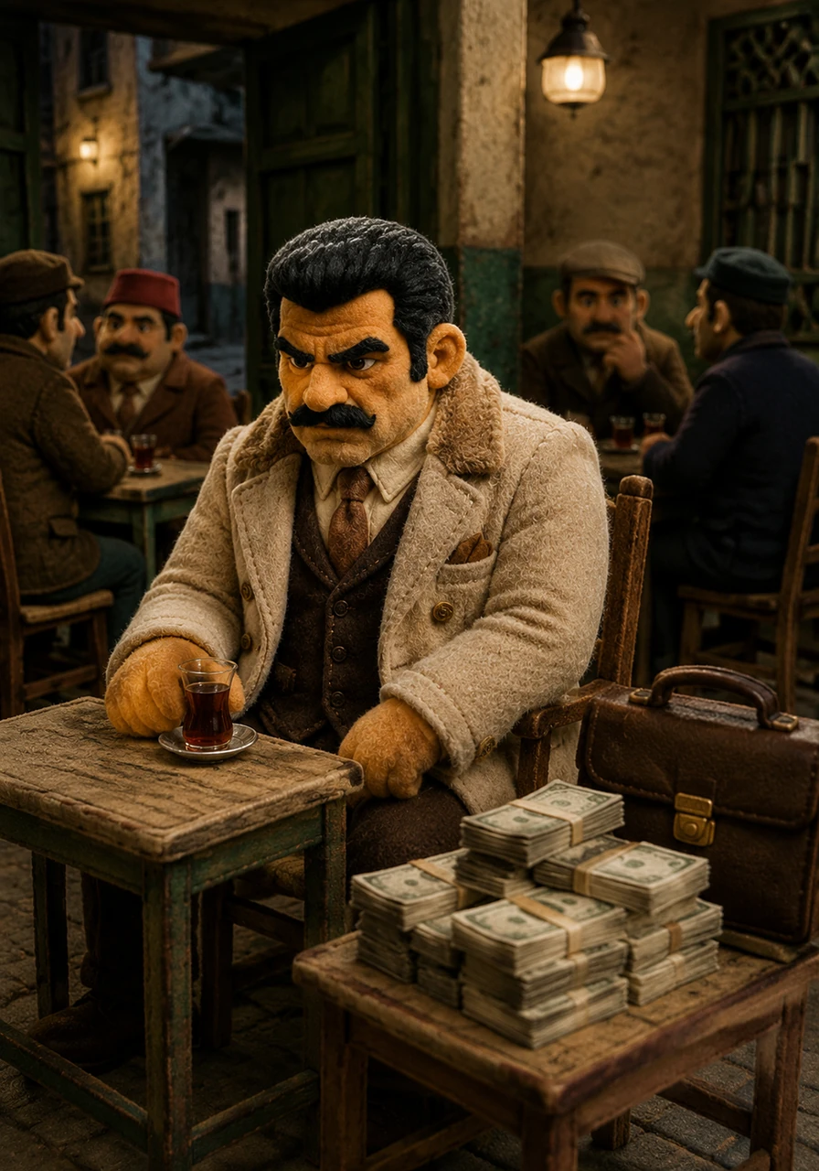 رغم نجاحه السريع في تجارة الخردة وتحقيقه للأرباح، يجلس صبري وحيداً في مقهى شعبي بالحي وهو يشعر بعدم الرضا، فالمال وحده لم يكن يكفي طموحه المشتعل. كان يتطلع إلى شيء أعمق وأقوى، شيء يجعل الجميع يرتعدون بمجرد سماع اسمه.