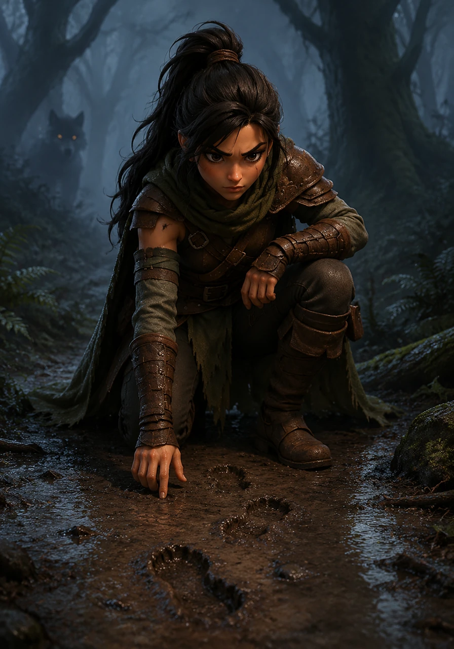 Her journey led her through the Whispering Woods, a dense forest choked with ancient fog and lethal, lurking beasts. Sage tracked the princess's trail with practiced ease, noticing the erratic, panicked footprints left behind in the mud. Aurelia wasn't traveling with a royal escort; she was running for her life from something else entirely.