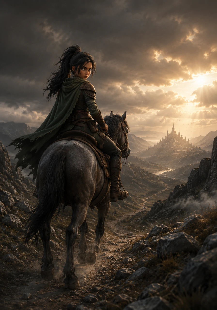 Sage turned her horse back toward the kingdom, her pockets light but her conscience clear for the first time in years. The world was still a dark and dangerous place, but she rode forward knowing that some bounties are worth breaking. A new chapter had begun, and the hunter had finally found a cause worth fighting for.