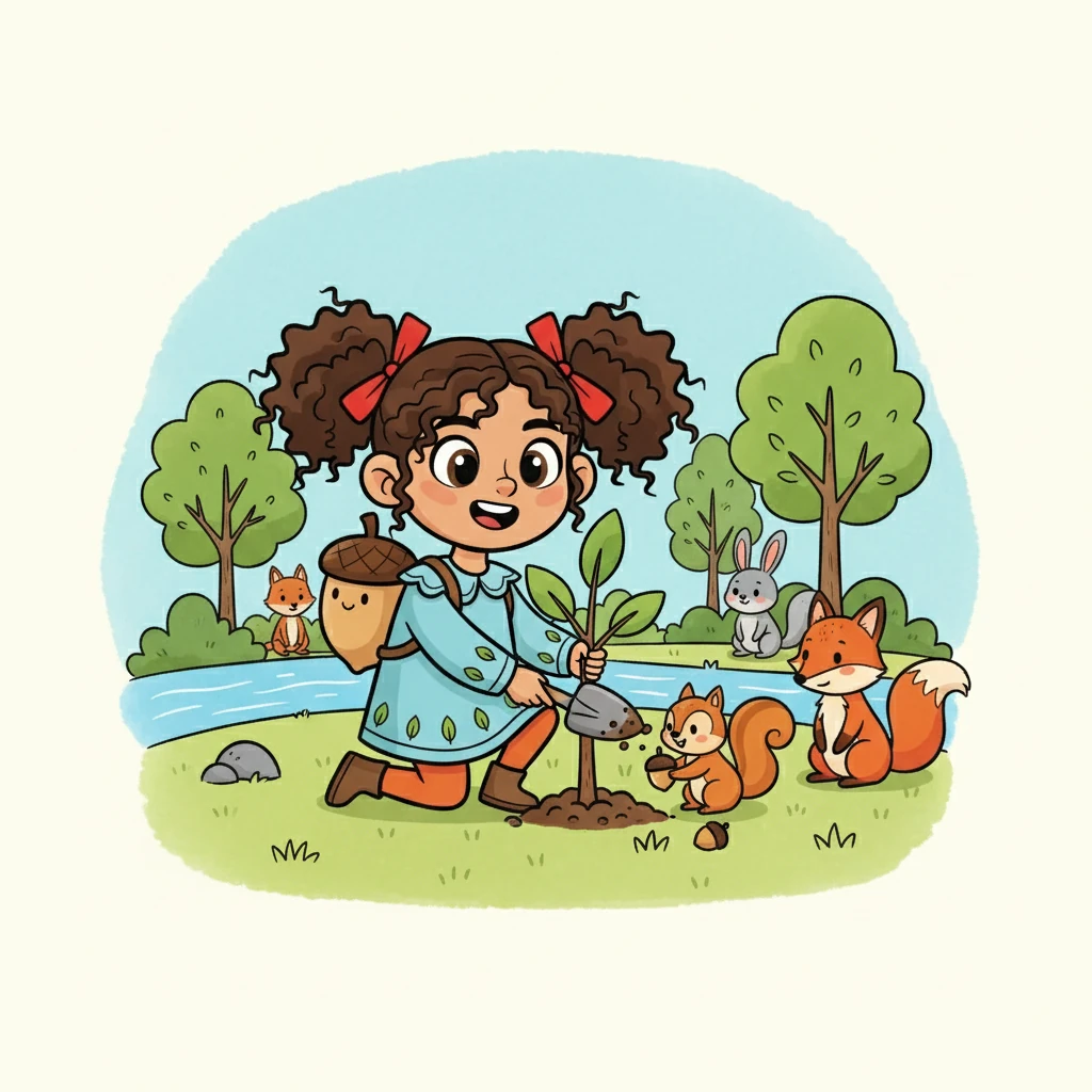 Juntos, comenzaron a cuidar el bosque de una manera nueva. Plantaron árboles, limpiaron el agua y se aseguraron de que todos los seres vivieran en armonía. La colaboración era la clave.