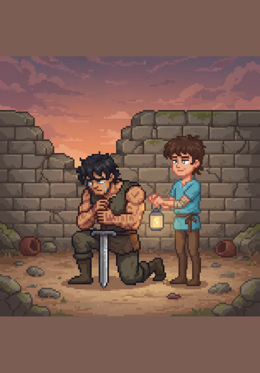 Kiran stands up with a new light in his eyes, lifting the heavy stone not with resentment, but with a quiet, firm promise to himself. He acknowledges that every tear shed and every fall taken was simply a lesson proving he is still standing and his story is still being written.
