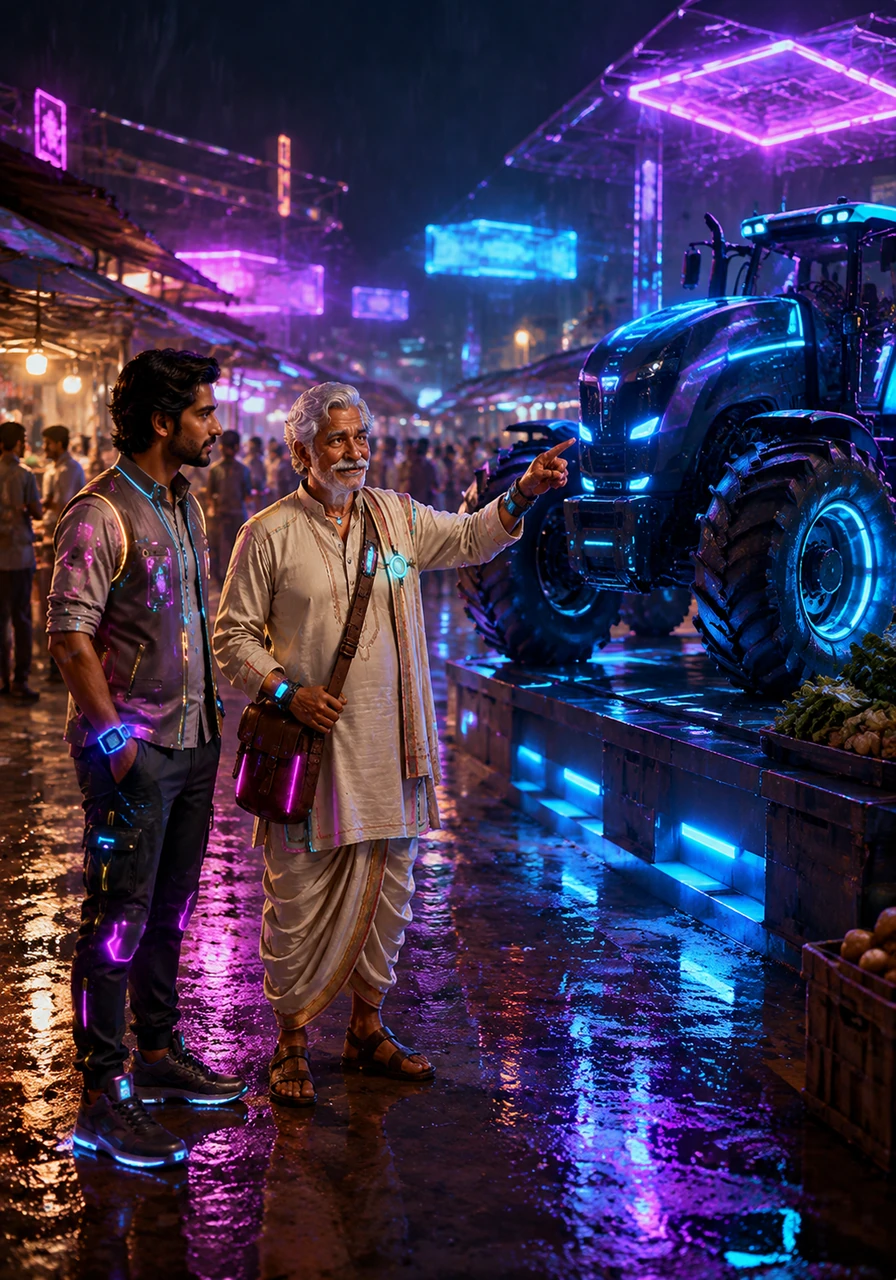 વરસાદ પૂરો થતાં જ જ્યારે ગામમાં બજાર ભરાય છે ત્યારે વીરજી દાદા સમરને ટ્રેક્ટર ખરીદવા અને નવી જમીન લેવાની તક વિશે સમજાવે છે જે લમ્પ સમ ઇન્વેસ્ટમેન્ટ સમાન છે. દાદા કહે છે કે જ્યારે બજારમાં મંદી હોય ત્યારે સસ્તા ભાવે સારી વસ્તુ ખરીદવાની આ જ સાચી વ્યાપારી કોઠાસૂઝ છે જે ભવિષ્યમાં મોટો નફો આપે છે.