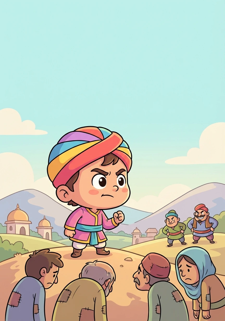 As Veer Pratap grew older, he witnessed the suffering of his people under the invaders' rule. His determination to liberate Mewar only grew stronger.