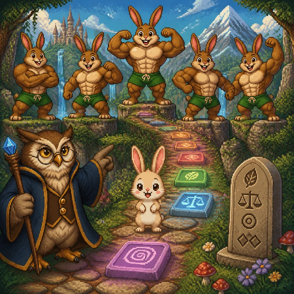 Bibo and the Path of Powers - fairy-tale