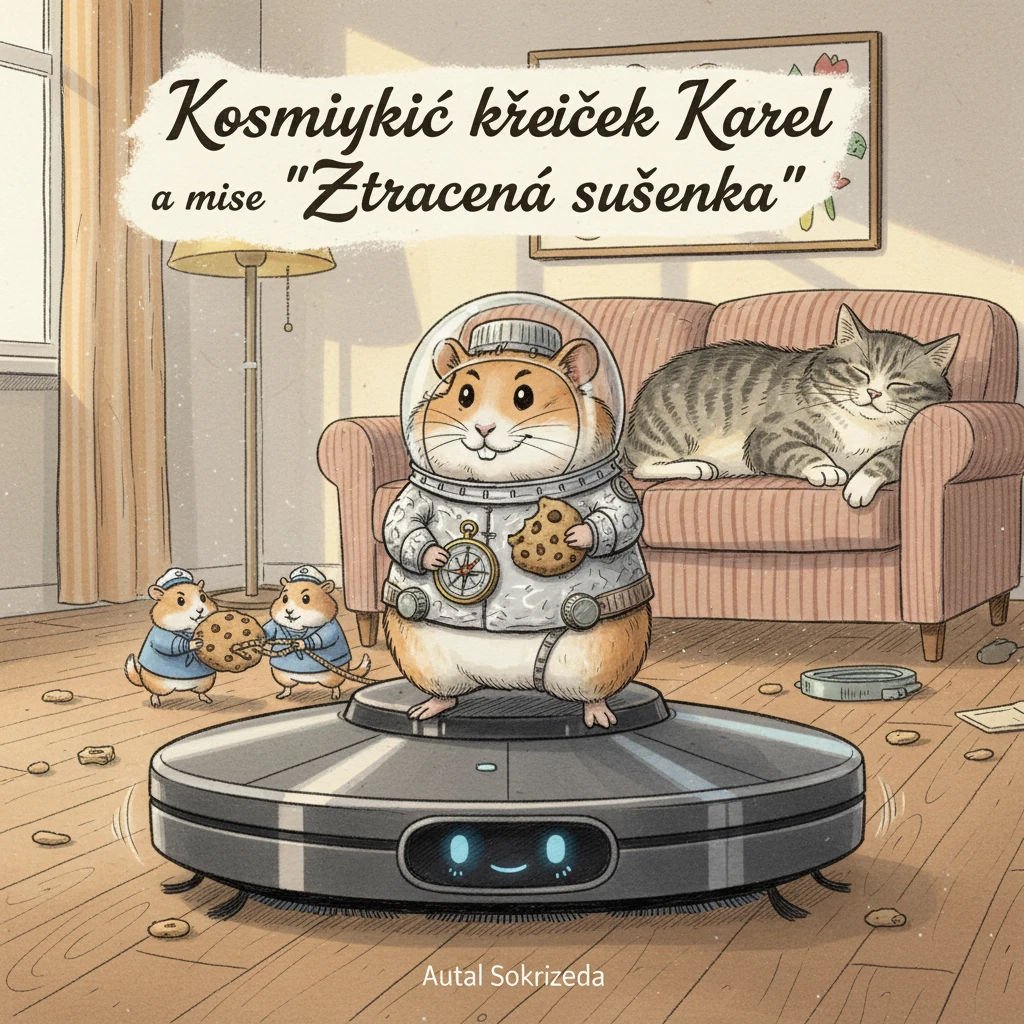 Kosmický křeček Karel a mise "Ztracená sušenka" - adventure