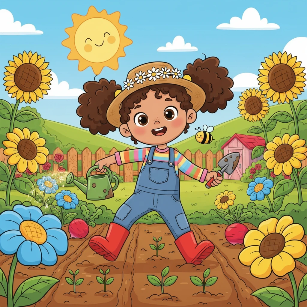 Lily's Allotment Adventure