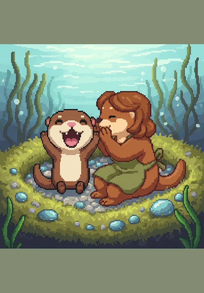 Little Ollie the otter wakes up with a big yawn in his cozy riverbed nest. His mama whispers that today is a very special day because they are going to their first sensory class together.