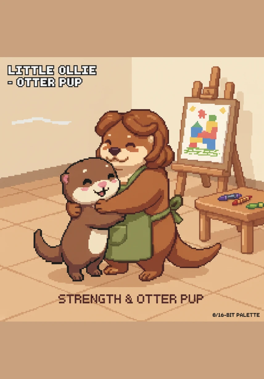 To end the class, Mama pulls Ollie into a warm, snuggly hug while they sing a quiet goodbye song. He feels safe, happy, and very proud of himself for trying something new.