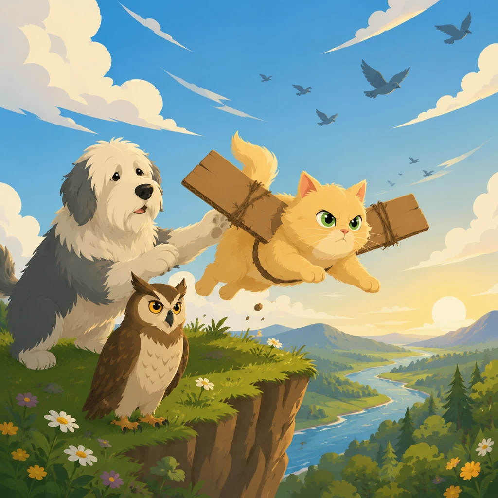 Goldie’s Sky-High Dream - Animal stories