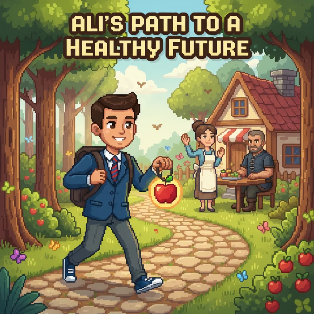 Ali's Path to a Healthy Future - educational