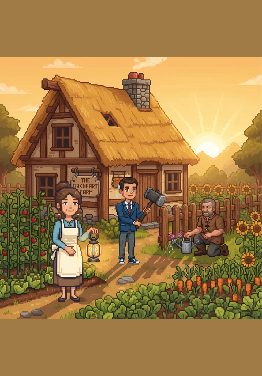 As the golden sun begins to rise at six o’clock, Ali steps outside for his morning walk. The air is fresh and cool, and the quiet streets give him a peaceful start to his busy day.