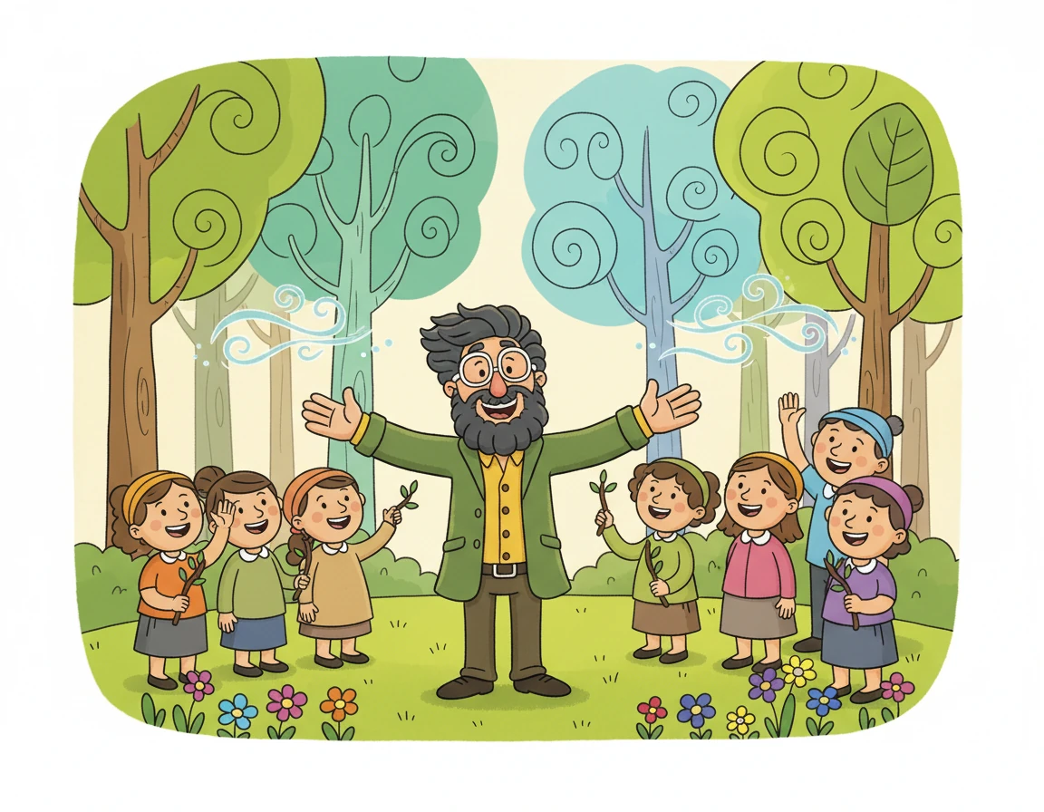 The villagers thanked Elara for her help. Elara smiled, understanding the power of carefully reporting what others said. She knew the Whispering Woods had taught her a valuable lesson.