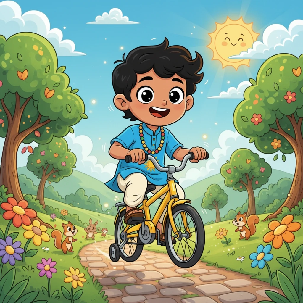 नन्हे कदम: बिट्टू की साइकिल यात्रा - growth