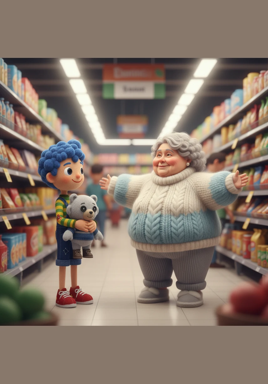 The first aisle explodes with color, featuring towering stacks of cereal boxes with smiling cartoon characters. Leo stares at the electric blues and vibrant reds that seem to call his name, designed specifically to look more exciting than a simple piece of fruit.