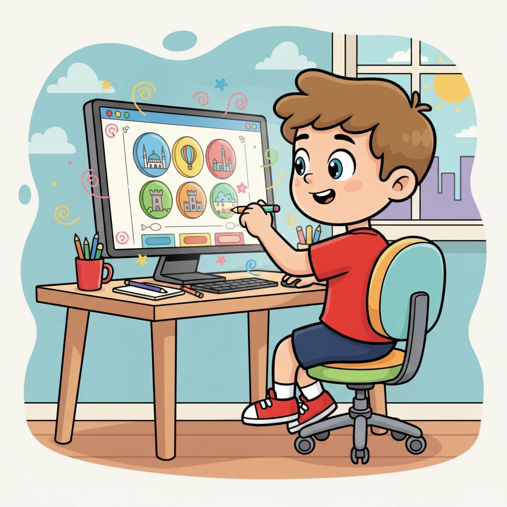 Can, bilgisayarının başına oturdu ve web sitesini tasarlamaya başladı. Renkli düğmeler çizdi, her şehir için ayrı bir bölüm açtı. Sitesi adeta bir sanat eserine dönüşüyordu.