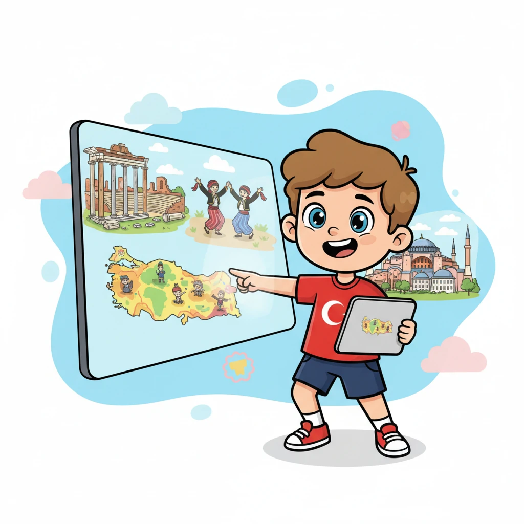 Can, Türkiye'nin zengin tarihi ve kültürü hakkında da bilgiler topladı. Antik kalıntılar, geleneksel halk oyunları ve Ayasofya gibi muhteşem yapıları sitesinde tanıttı. Her şeyi büyük bir özenle düzenledi.