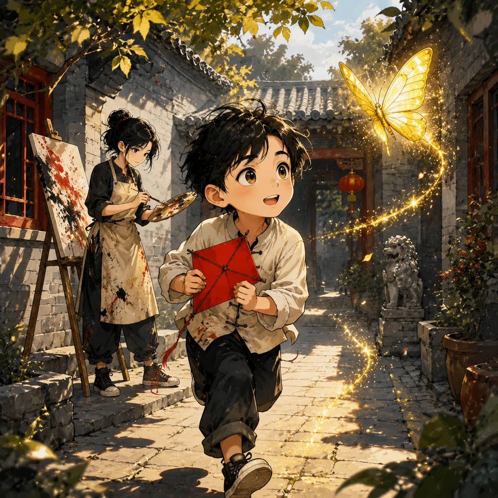 Xiao Ming's Beijing Hutong Adventure - adventure