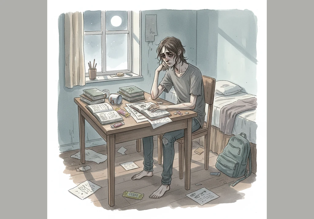 As months pass, the discipline that once defined Isaac’s life begins to crumble under the weight of a growing addiction. The Rubik's cubes that once o