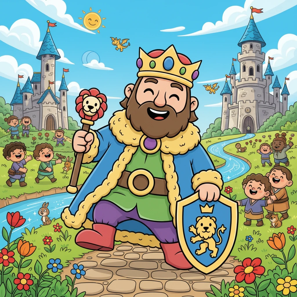 The Kingdom of Azure and King Alaric - 奇幻故事