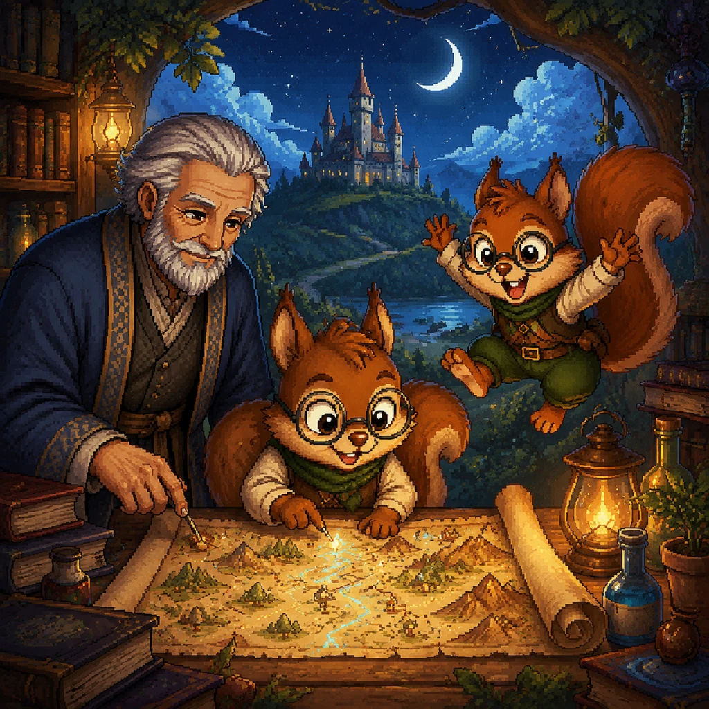 Leo's Magic Map: A Journey Through Learning