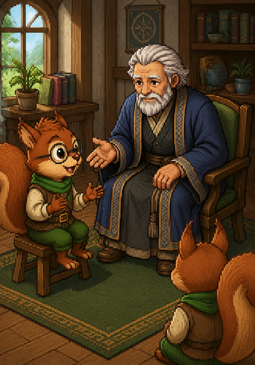 Master Silas also looks at how Leo talks and listens to others to see if he has a language disorder. Since Leo speaks very clearly and understands stories perfectly, the teacher knows his challenge is specifically with learning symbols.