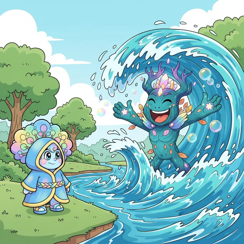 Kolejnym wyzwaniem był Beral, władca wody, który uważał się za niezwyciężonego w swoim żywiole. Spectree spotkał go nad szumiącą rzeką, gdzie Beral tworzył ogromne fale. Beral, potężny i płynny, śmiał się z cichego przeciwnika.