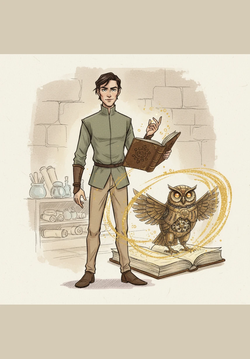 When Elias opened the first page, there was no ink, only swirling mist that formed into shapes and figures before his eyes. A gentle, melodic voice began to speak from the paper, narrating a tale of a forgotten kingdom that existed between the echoes of the wind.