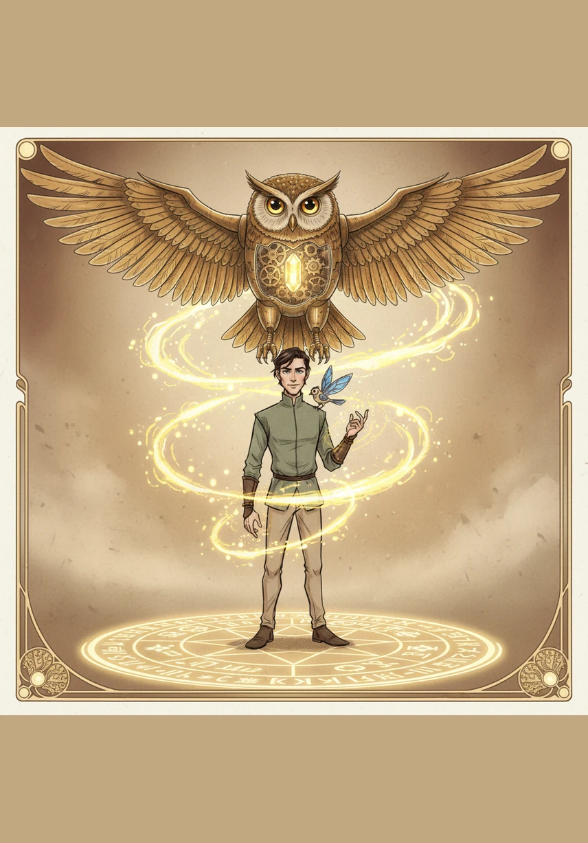 Elias realized that he wasn't just a listener, but a creator whose own thoughts and words shaped the very fabric of this magical dimension. He stood tall among the silver trees, feeling a surge of confidence as he began to weave his own daring ending to the adventure.