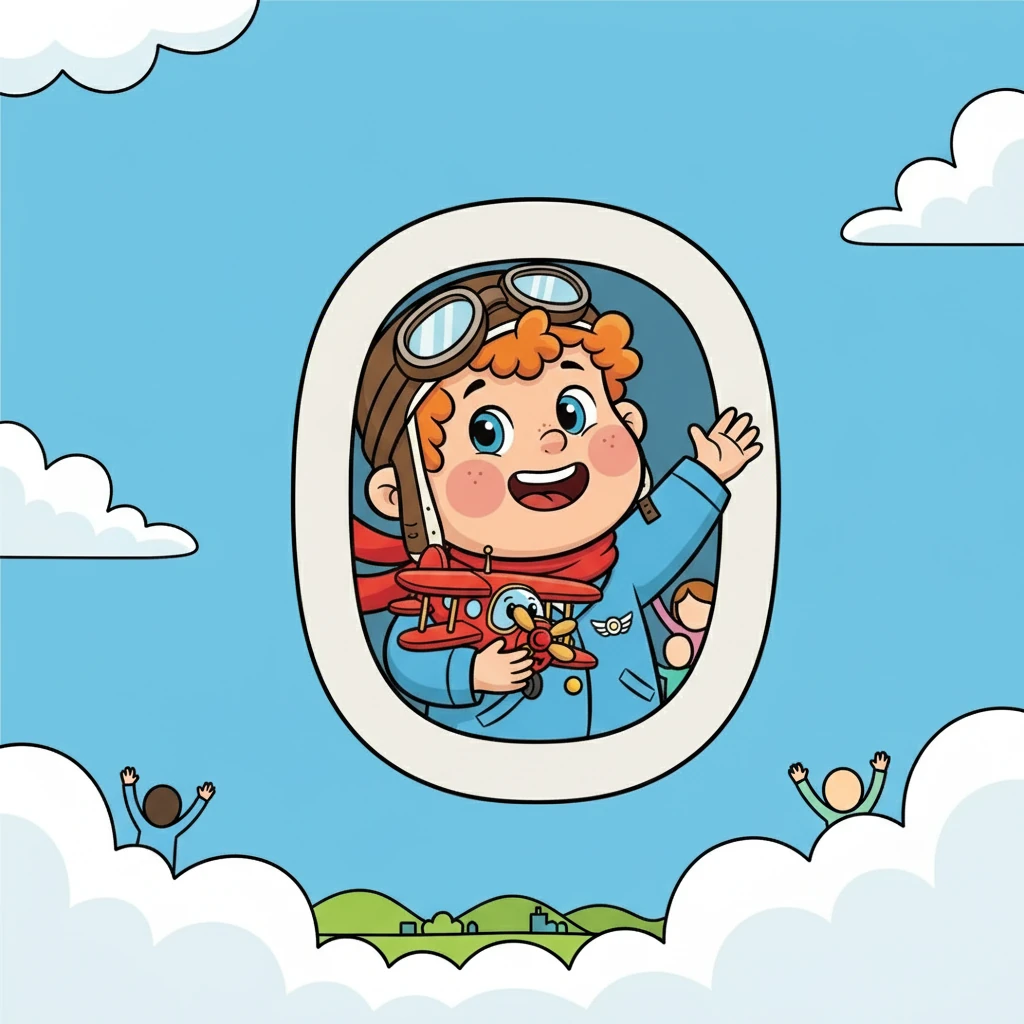 Ұшақтағы қызық оқиға - 教育故事