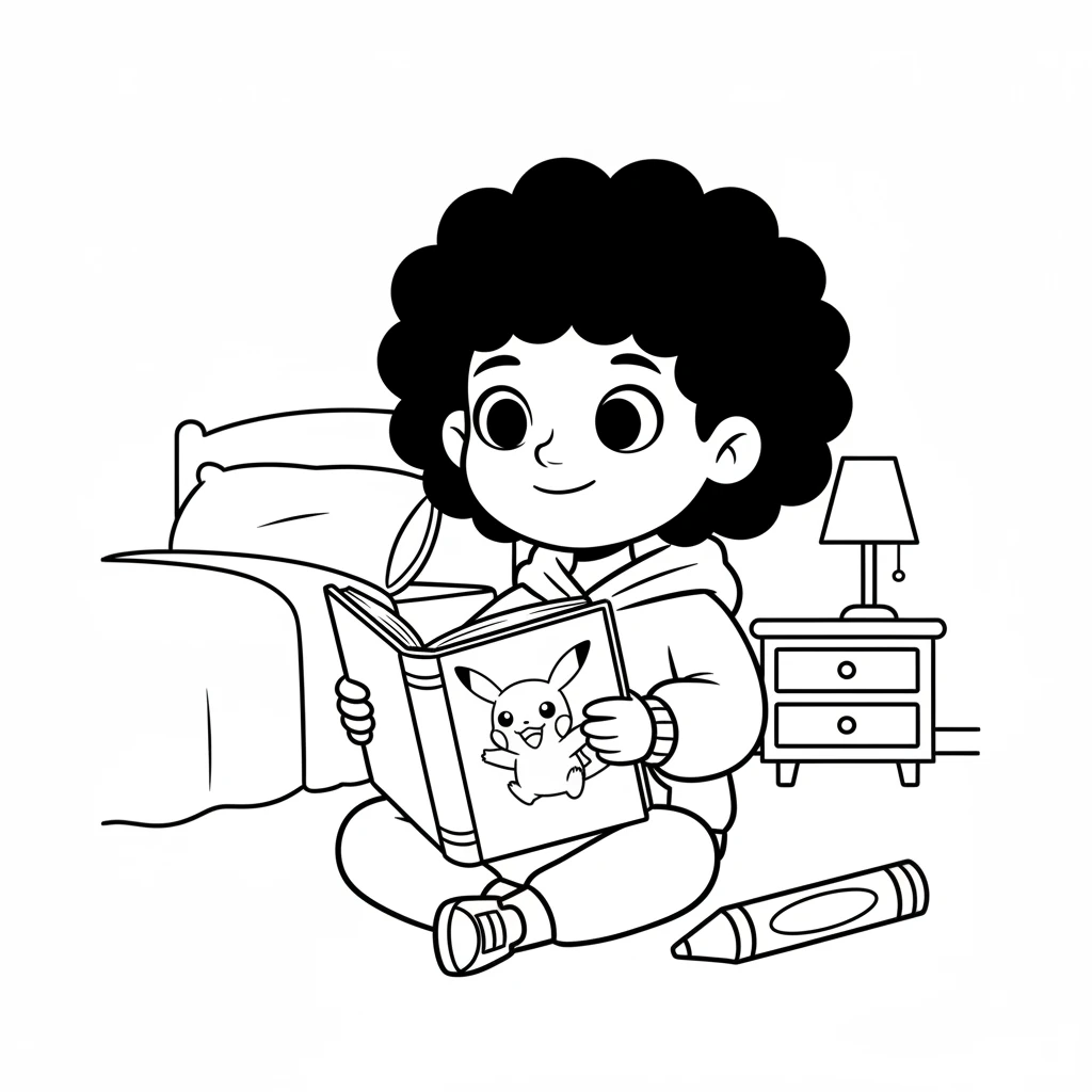 Gently, Lily closed the coloring book, knowing that many more adventures awaited her. She couldn't wait to discover which Pokémon she would bring to life with her colors tomorrow. The magic of art made every day special.