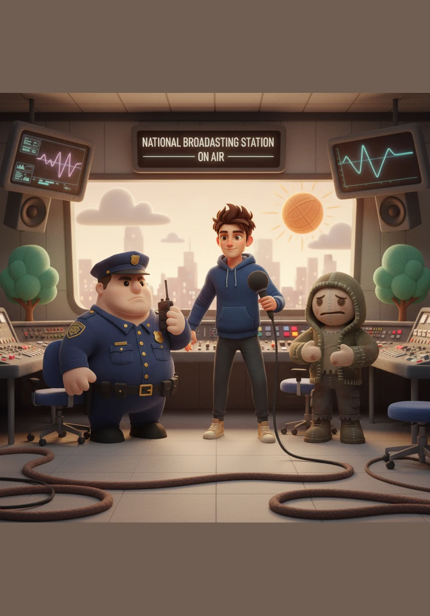 To reach the entire world, Alex stepped into the national broadcasting station and looked directly into the glowing camera lens. His mental pulse surged through the satellites, touching every mind connected to a screen and anchoring his will into the global consciousness.