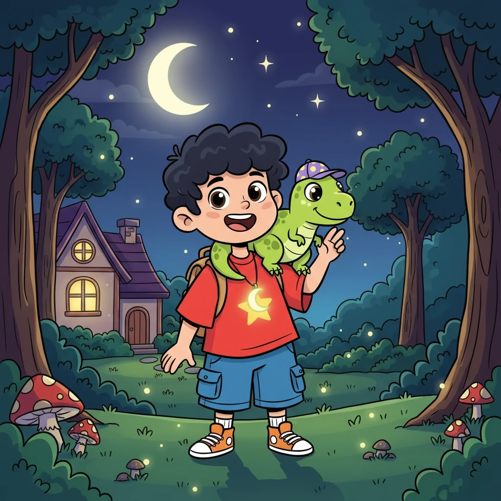 Um dinossauro rex e seu melhor amigo enzo pelas aventuras na cidade - Adventure stories