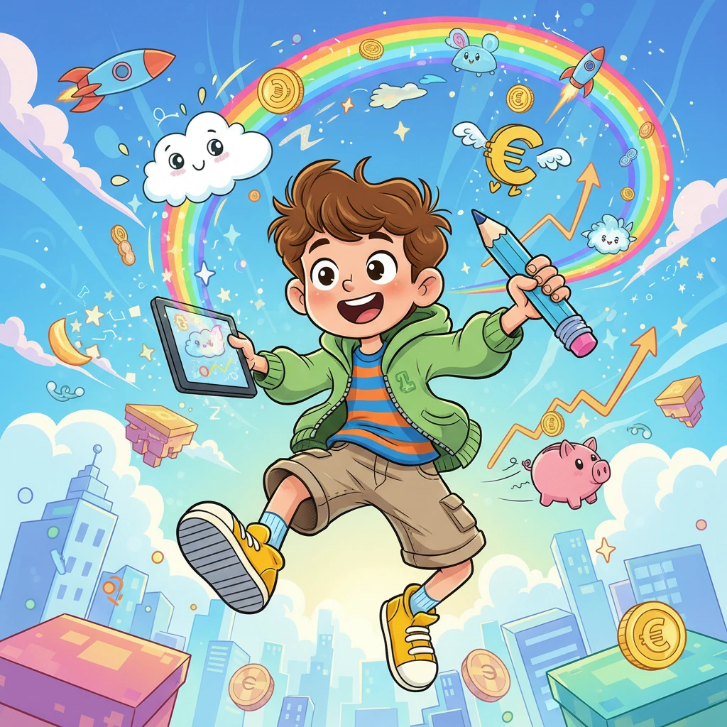 Léo et la Magie des Euros en Ligne