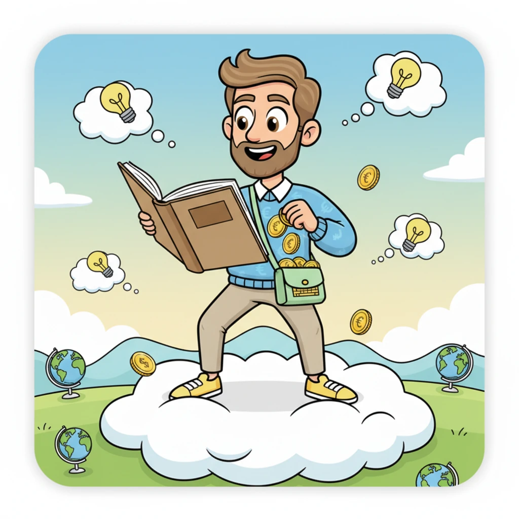 Les ventes augmentèrent, et Léo continua de créer avec passion et imagination. Son porte-monnaie se remplissait doucement, chaque pièce représentant une nouvelle idée partagée avec le monde entier.