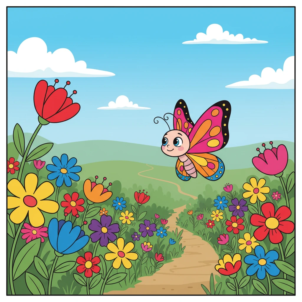 De Reis van Fien de Vlinder - fairy-tale