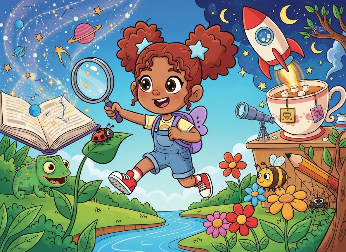 Lily Bloom's Big World Classroom - Educational stories