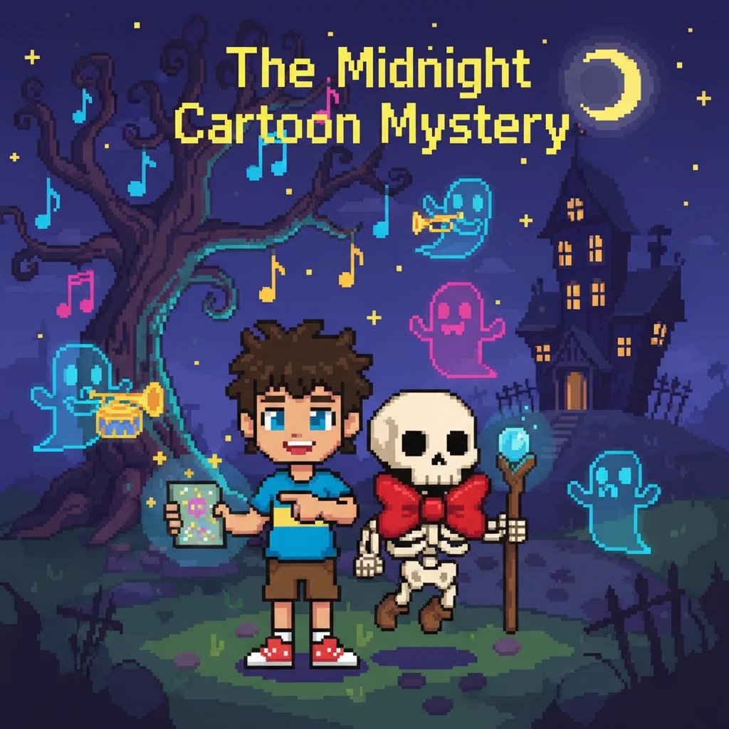 The Midnight Cartoon Mystery - adventure